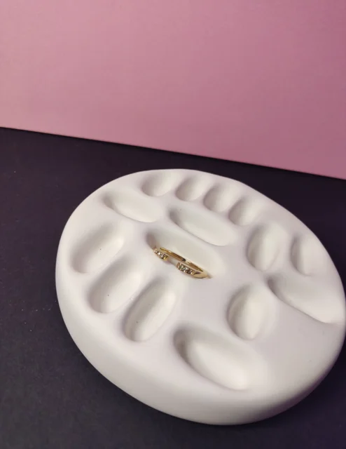 انگشتر نگین دار آبکاری طلا
