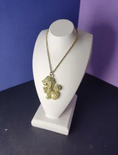 گردنبند سگ نگین دار (هاپو جینگیلی)